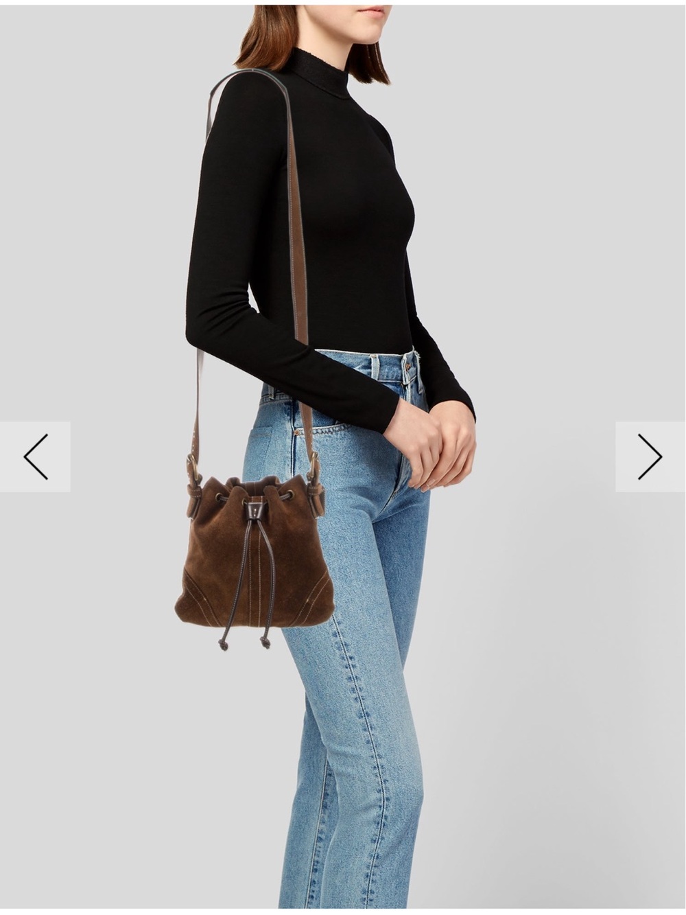 Coach Suede bucket bag - Picture 4 of 11